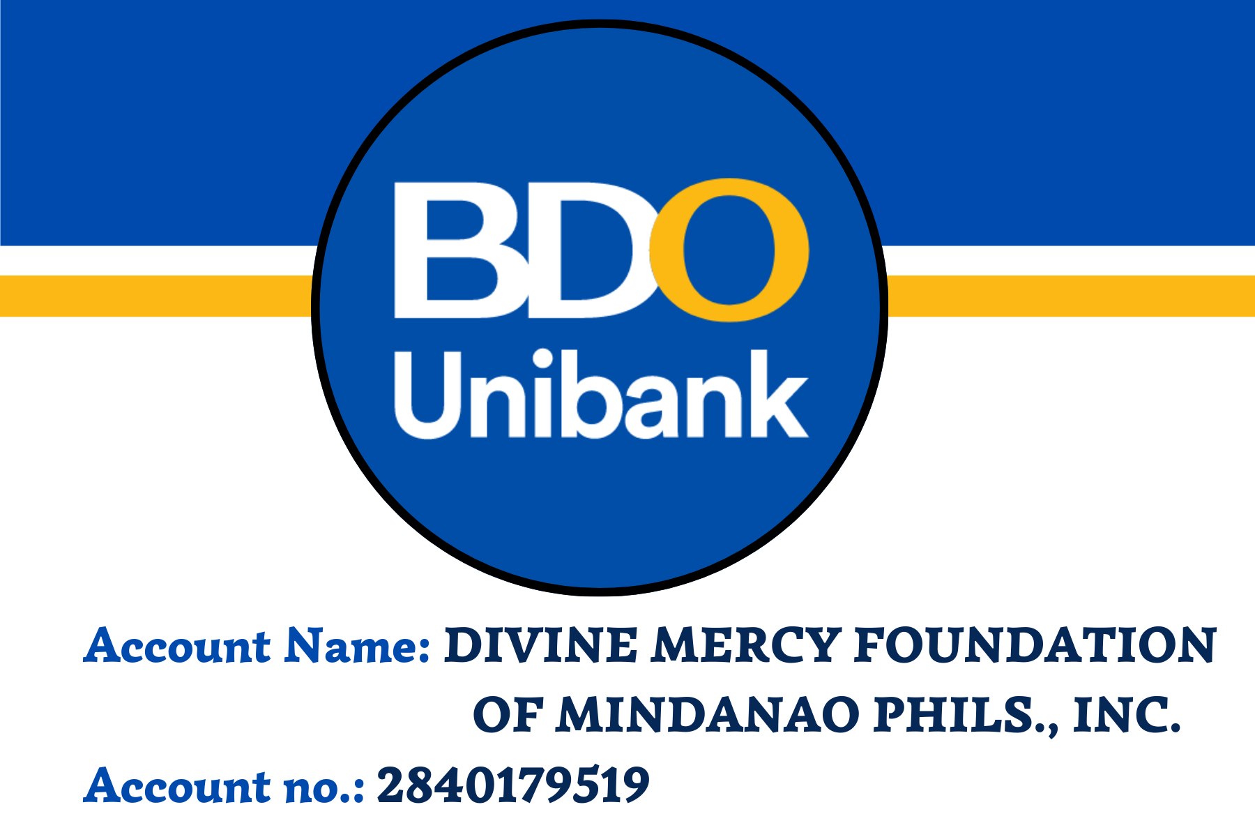 Donation – Divine Mercy Shrine
